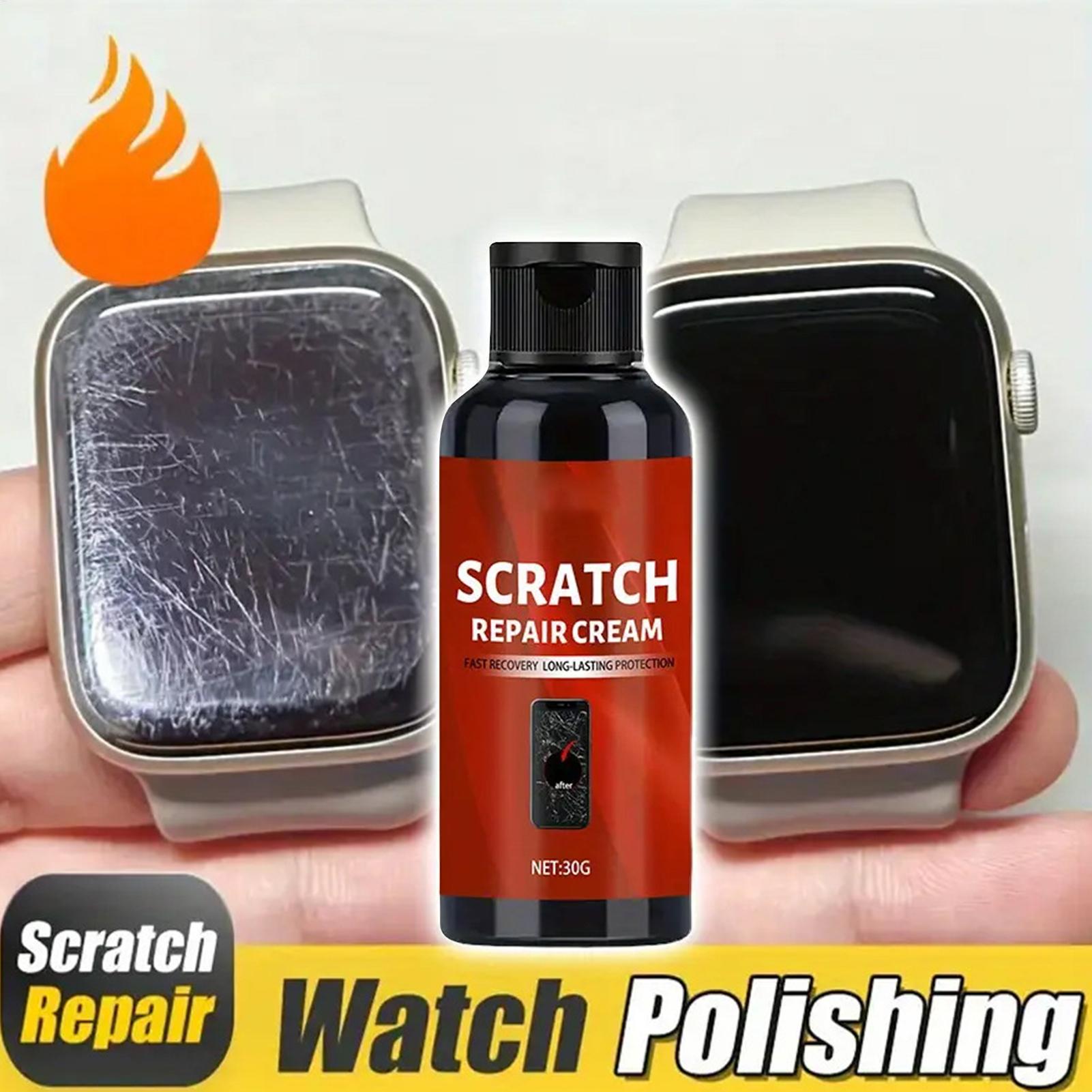 Jewelry Repair & Watches Reviews - ครีมซ่อมรอยขีดข่วนหน้าจอ ครีมขัดเงา ซ่อมแซมเร็ว ครีมซ่อมกระจกนาฬิกาโทรศัพท์ ชุดขัดหน้าจอ ครีมขัดเงาเครื่องประดับ
