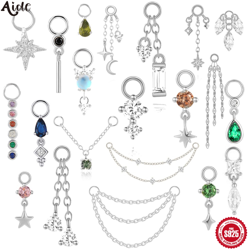Opal Earrings Dangle - จี้พู่ห้อยประดับโอปอล DIY สำหรับต่างหู สร้อยคอ ผู้หญิง สาวๆ