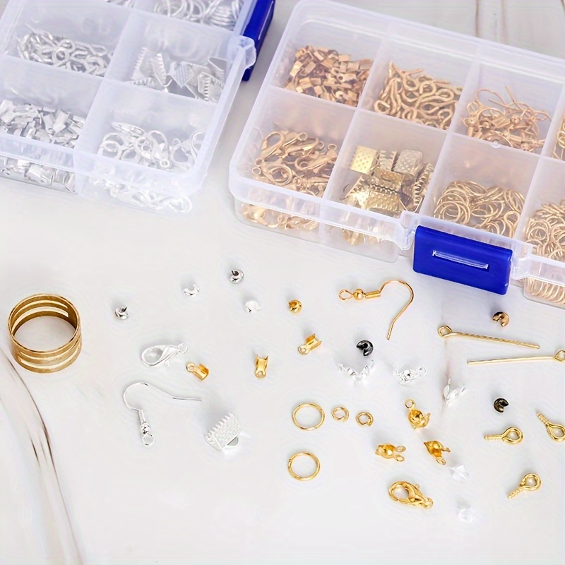 Jewelry Repair & Watches Reviews - ชุดอุปกรณ์ทำเครื่องประดับ 1420 ชิ้น 1 กล่อง ชุดทำต่างหู