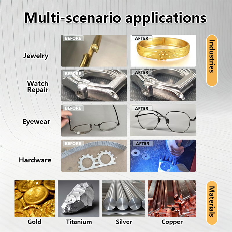 เครื่องเชื่อมเลเซอร์พัลส์ QCW  - Jewelry Repair & Watches Reviews บทวิจารณ์และราคา