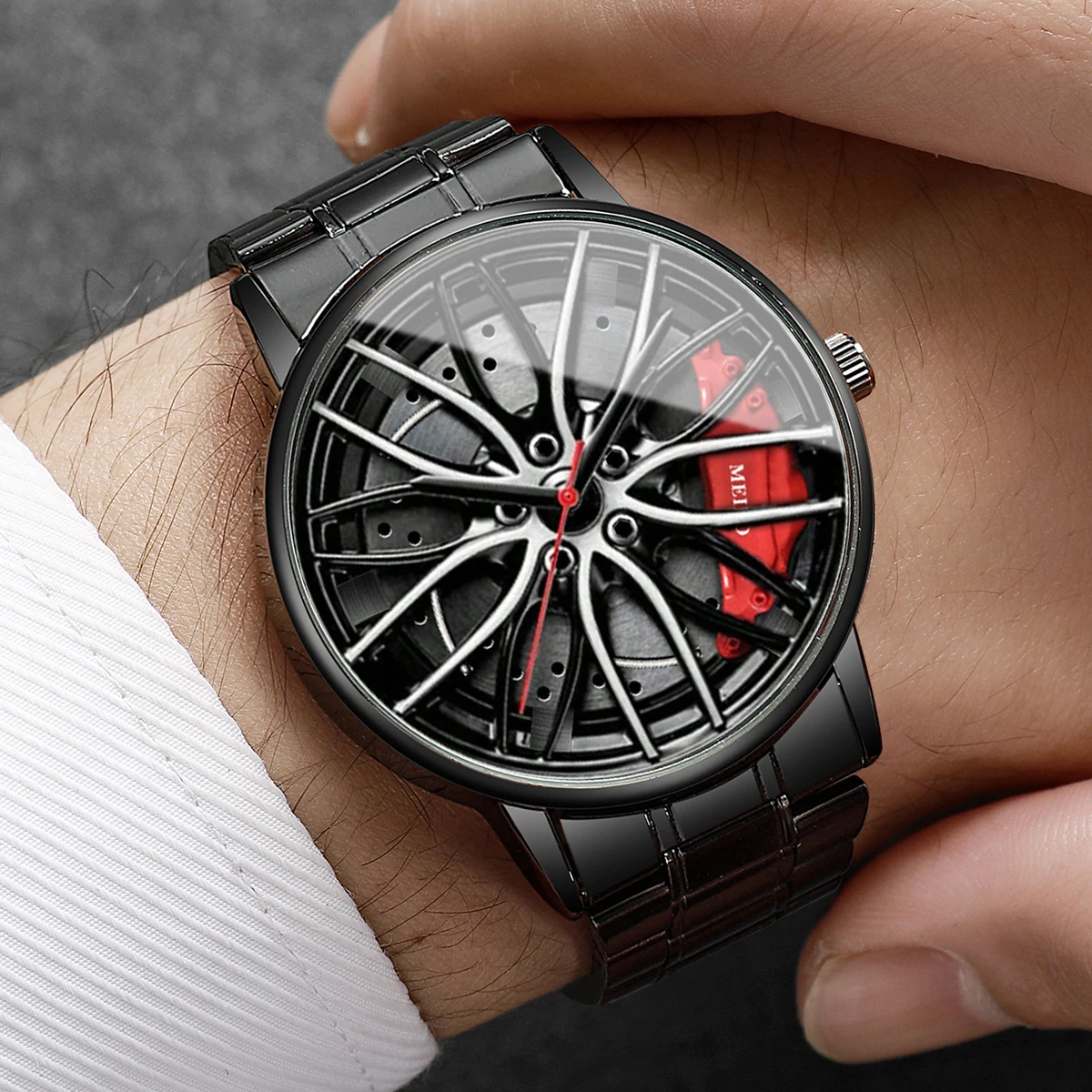 นาฬิกาข้อมือแฟชั่นผู้ชายลายล้อ - Jewelry Type Watches บทวิจารณ์และราคา