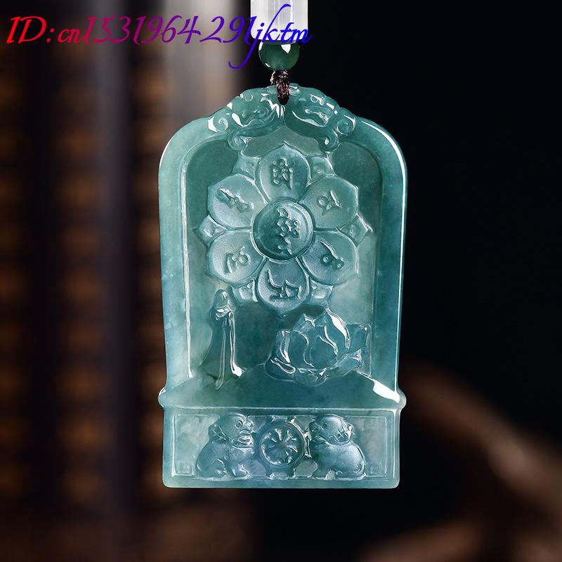 หยกพม่าธรรมชาติ จี้กวนอิม สร้อ - The Jewelry & Watches บทวิจารณ์และราคา