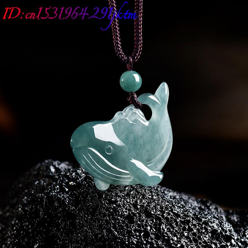 จี้สร้อยคอหยกพม่าแท้รูปปลาวาฬ  - The Jewelry & Watches บทวิจารณ์และราคา