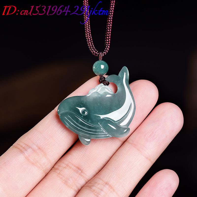 จี้สร้อยคอหยกพม่าแท้รูปปลาวาฬ  - The Jewelry & Watches บทวิจารณ์และราคา