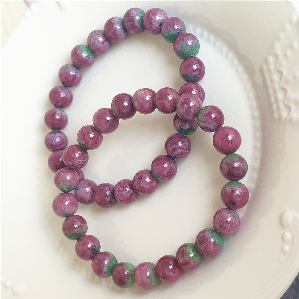 สร้อยข้อมือพลอยทับทิมสีแดงธรรม - Gemstone Bracelet Healing บทวิจารณ์และราคา
