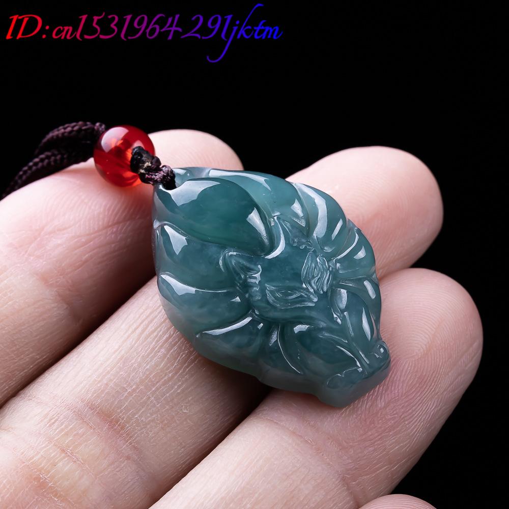 หยกพม่าธรรมชาติจี้รูปสุนัขจิ้ง - The Jewelry & Watches บทวิจารณ์และราคา