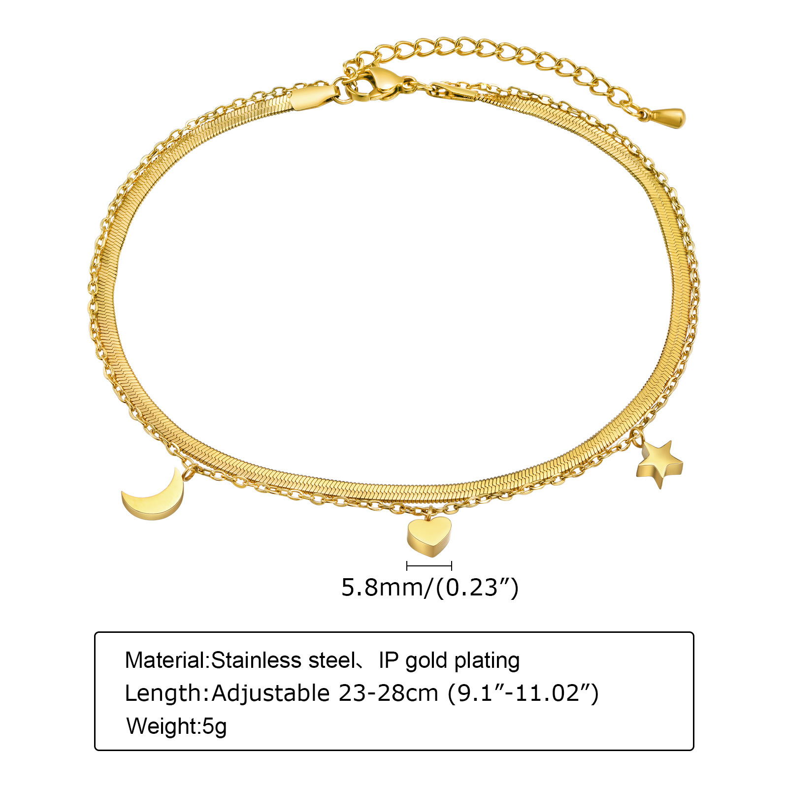 ผู้หญิงประณีต Anklets เครื่องป - Jc Jewelry & Watches บทวิจารณ์และราคา