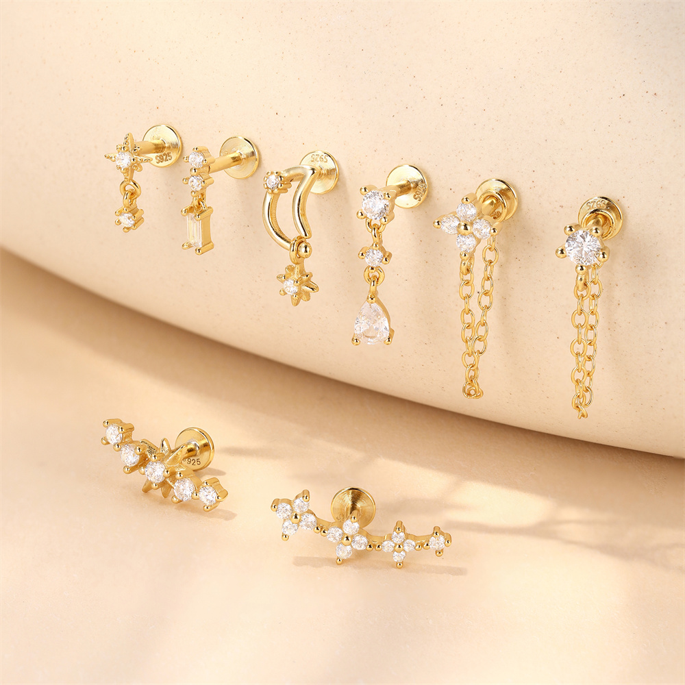 ต่างหูเงินแท้ 925 ประดับเพชรซิ - Opal Earrings Dangle บทวิจารณ์และราคา