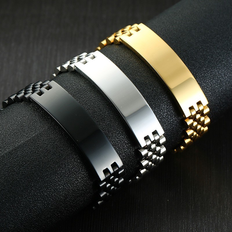 Vnox Mens 15 มม.ID: สร้อยข้อมื - Jewelry Type Watches บทวิจารณ์และราคา