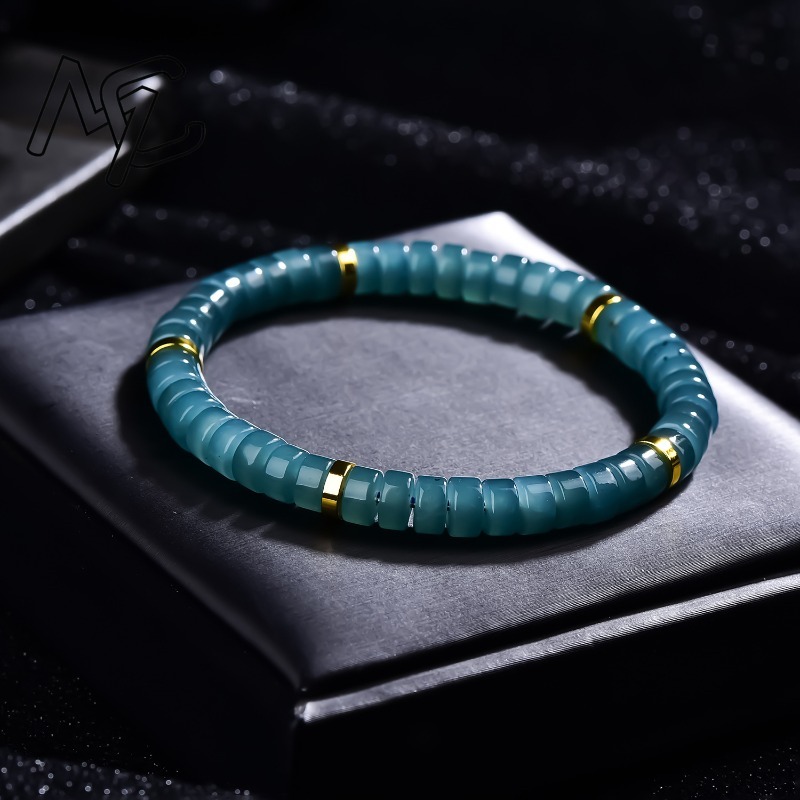สร้อยข้อมือลูกปัดหยกธรรมชาติสี - The Jewelry & Watches บทวิจารณ์และราคา