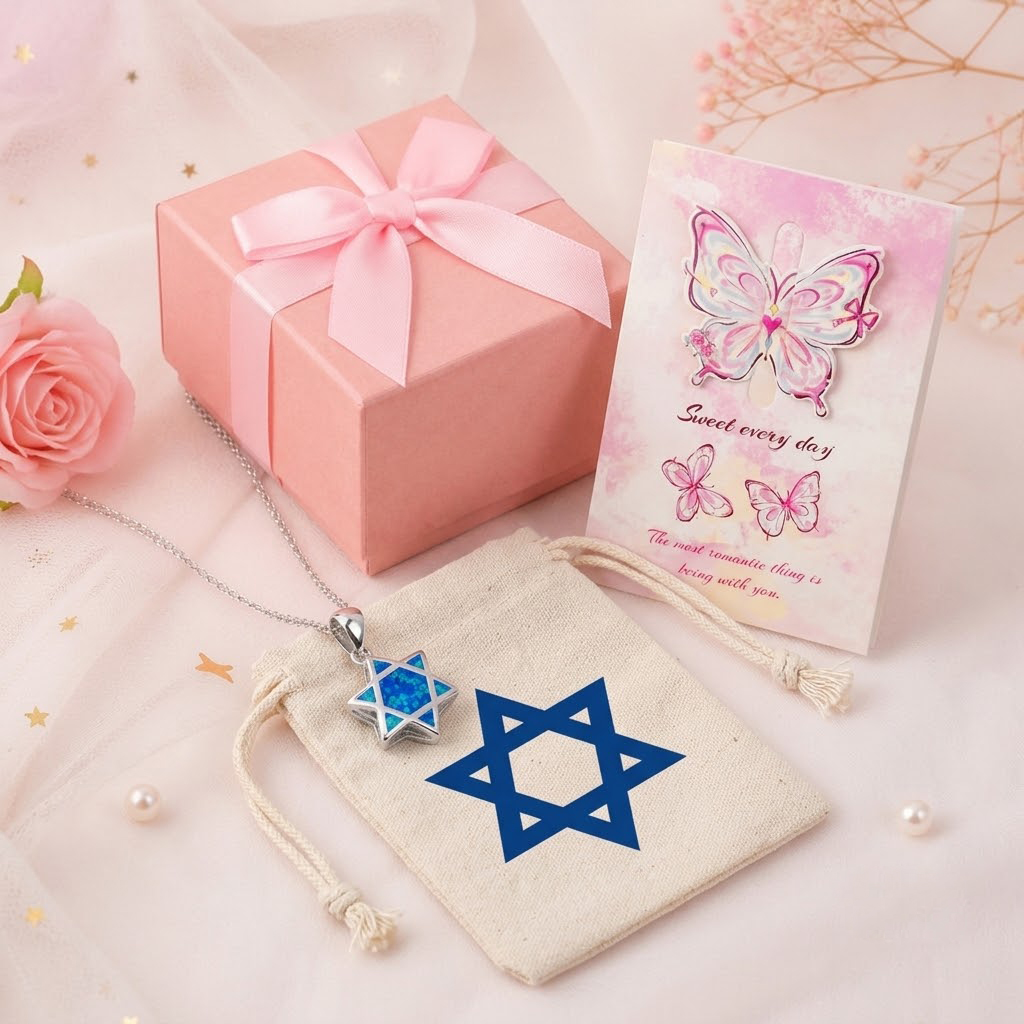จี้สร้อยคอรูปดาวหกแฉกโอปอลแบบก - The Jewelry & Watches บทวิจารณ์และราคา