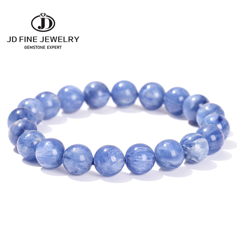 กำไลข้อมือไคยาไนต์ธรรมชาติจากบ - Gemstone Bracelet Healing บทวิจารณ์และราคา