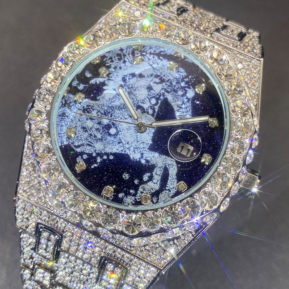 นาฬิกาควอตซ์ผู้ชายฮิปฮอป MISSF - Jewelry Type Watches บทวิจารณ์และราคา