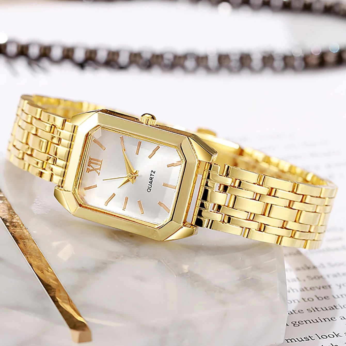 ชุดนาฬิกาควอทซ์ขนาดกะทัดรัดและ - Does Jewelry Include Watches บทวิจารณ์และราคา
