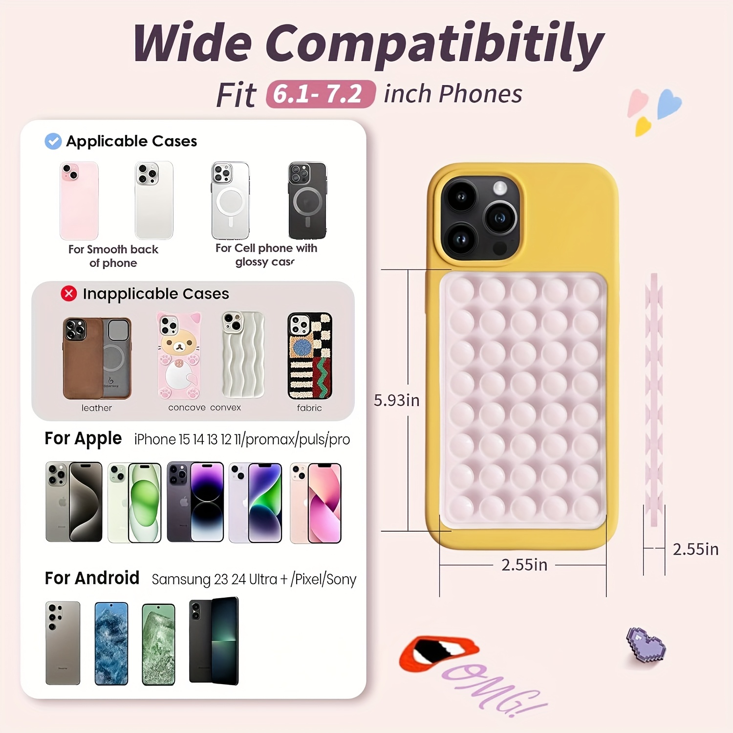 ขาตั้งโทรศัพท์แบบซิลิโคนสองด้า - Watches & Jewelry Repair Center Photos บทวิจารณ์และราคา