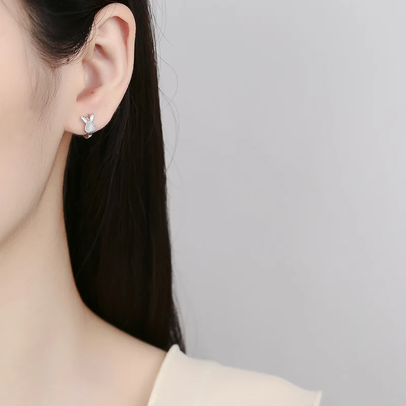 925 เงินสเตอร์ลิงกระต่ายโอปอล  - Opal Earrings Dangle บทวิจารณ์และราคา