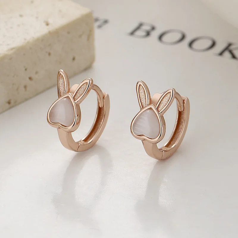 925 เงินสเตอร์ลิงกระต่ายโอปอล  - Opal Earrings Dangle บทวิจารณ์และราคา