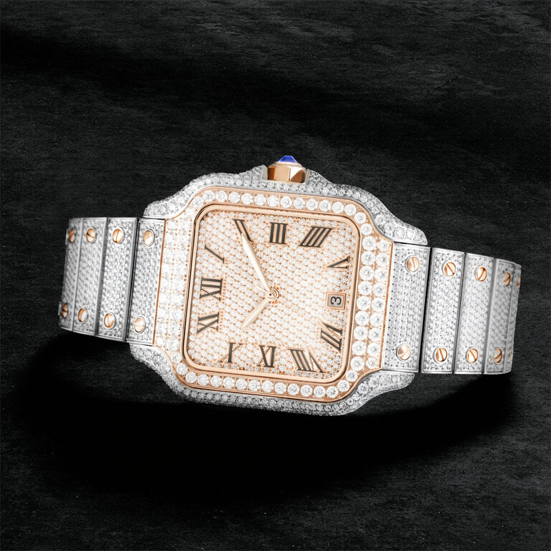 นาฬิกาหรูหรา VVS Moissanite สำ - Vvs Jewelry Watches บทวิจารณ์และราคา